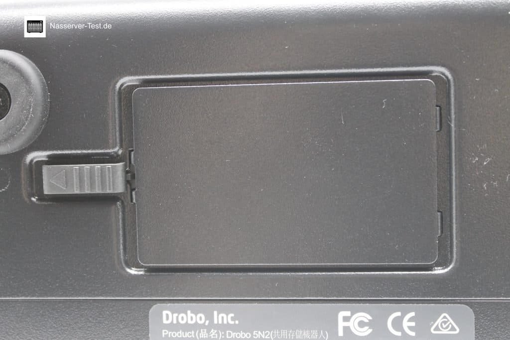 Drobo 5N2 mSATA Steckplatz